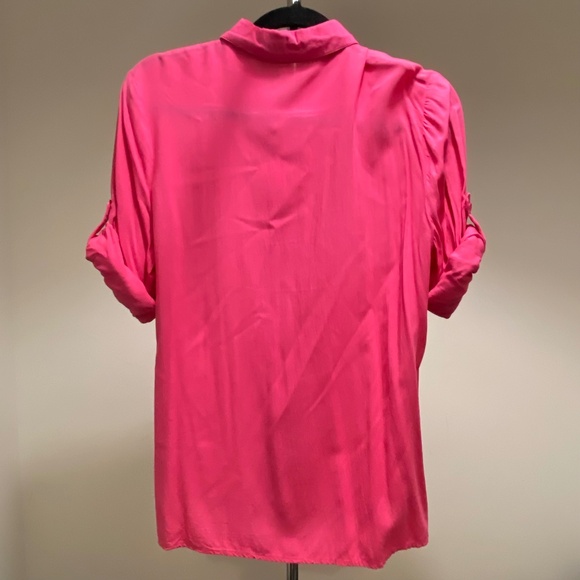 Women's Blouse - Size M (Bright Pink) by Barred's - Picture 2 of 4